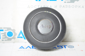 Airbag in steering wheel driver Jeep Compass 11-16 black, chrome finish