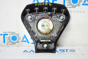 Airbag in steering wheel driver Hyundai Sonata 11-15 rusty pyropropetrone, dent on emblem