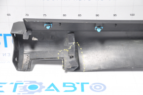 Left threshold Jeep Cherokee KL 14-23 structure broken fasteners, dented, scratches