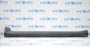 Left threshold Subaru b9 Tribeca 06-07 structure is dented from below, tear, holes are drilled, scratches, abrasions