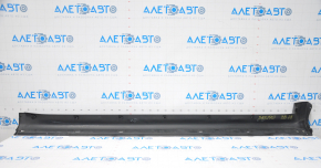Left threshold Subaru b9 Tribeca 06-07 structure is dented from below, tear, holes are drilled, scratches, abrasions