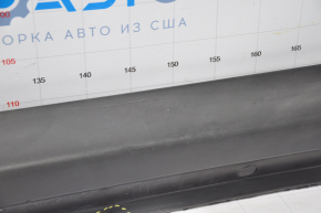 Left threshold Subaru b9 Tribeca 06-07 structure is dented from below, tear, holes are drilled, scratches, abrasions