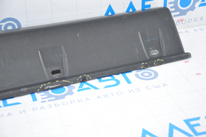Front left threshold Jeep Compass 11-16 structure, fasteners are torn, the bottom is dented, scratches
