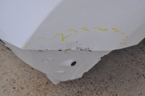 Quarter wing rear right Nissan Leaf 13-17 white on the body, dented