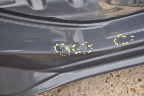 Quarter wing rear right Nissan Leaf 13-17 black on the body, pokes