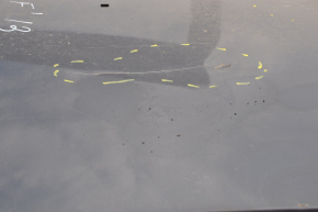 Metal roof Nissan Leaf 11-17 on the body, dented, bumps