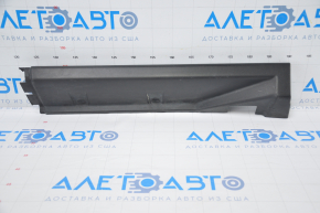 Rear left threshold Jeep Compass 11-16 structure no 1 fastening, fastening tears, scratches
