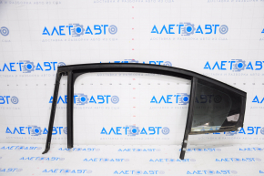 Upper rear left door molding Chevrolet Cruze 16- with glass seal and window