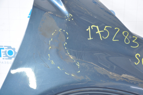 Front right wing Kia Sorento 10-15 blue USB dents creases