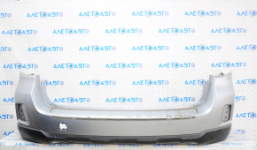 Rear bumper bare Subaru Outback 15-17 silver G1U, cracked, rubbed