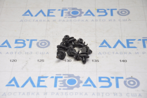 Set of hardware for rear right fender liner Tesla Model S 12-20