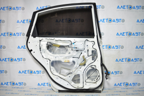 Bare rear left door Nissan Altima 13-18 white QAK, dent