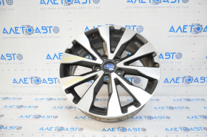 Wheel disk R18 Subaru Outback 15-17 curb