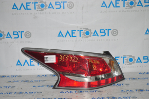 Left headlight Nissan Altima 13-14 prerest halogen