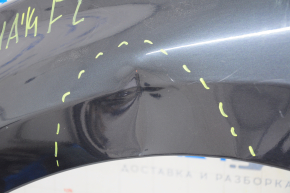 Front left wing Nissan Altima 13-15 prerest, blue RBD, dents