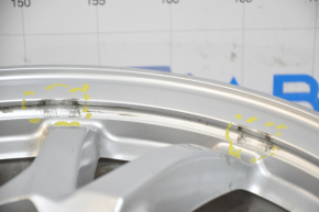 Wheel disk R16 Toyota Prius V 12-17 light curb, for painting
