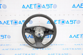Naked steering wheel Chevrolet Cruze 16-19 rubber black, without buttons and paddles