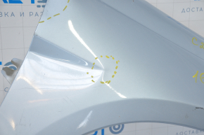 Front right wing Chrysler 200 11-14 blue, upper left part is dented, dented at the door