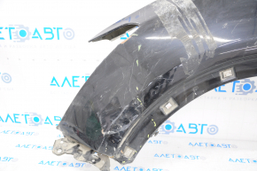 Front left fender Hyundai Santa FE Sport 13-18 black, dented