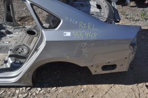 Quarter wing rear left VW Passat b7 12-15 USA silver on body, bumps