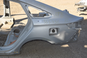 Quarter wing rear left Hyundai Sonata 15-19 usa silver on body