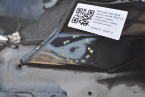 Front quarter left Lincoln MKZ 13-20 black with central pillar, without roof pillar, butts