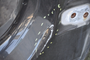Lincoln MKZ 13-16 black front right quarter with central pillar, dented, bumps