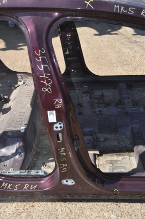 Body pillar central right Ford Fusion mk5 13-20 on the body, pokes