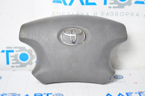Airbag in the driver's steering wheel of a Toyota Camry v30 02-04, gray, scratches, chrome peeling