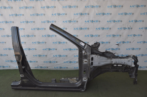 Front right quarter Nissan Rogue 14-20 graphite with central pillar, pokes