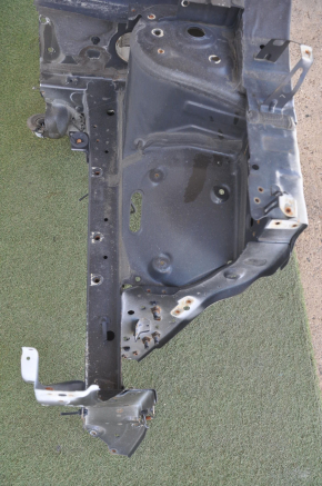 Front left quarter Nissan Rogue 14-20 graphite with central pillar, pokes