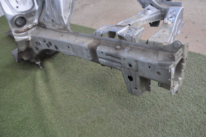 Quarter front left Subaru Outback 15-19 silver, with central pillar, pokes