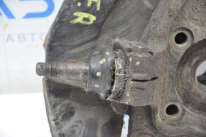 Trunnion with hub front right Subaru b9 Tribeca with casing, no studs, with ball joint, torn boot