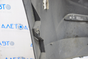 Rear bumper bare Chevrolet Cruze 16 - without parking sensors, graphite, layers of fastening