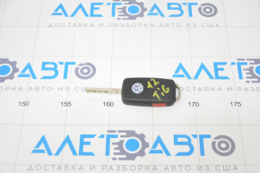 Key VW Tiguan 12-09 type 2, 4 buttons, folding