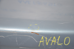 Toyota Avalon 05-10 trunk lid blue 8R5 dented lower corner, bumps
