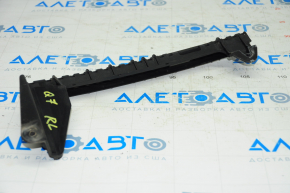 Rear left door glass guide Audi Q7 4L 10-15
