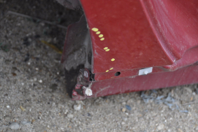 Quarter wing rear right Chevrolet Volt 11-15 red on the body, dented, bumps