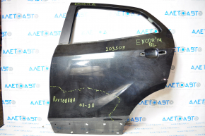 Door bare rear left Buick Encore 13-19 graphite GAR, straightened