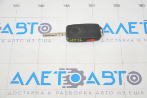 Key VW Jetta 11-17 USA 4 buttons, folding, no emblem