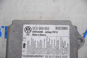 SRS airbag module airbag computer VW Passat b7 12-15 USA 2.5