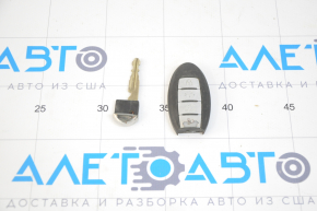 Nissan Altima 13-18 S SV 4 Button Key, Chrome