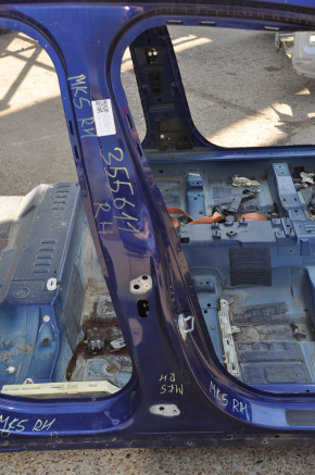 Body pillar central right Ford Fusion mk5 13-20 on the body, pokes
