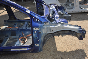 Front right quarter Ford Fusion mk5 13-16 without bracket blue on body, dented, bumps