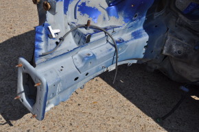 Front right quarter Ford Fusion mk5 13-16 without bracket blue on body, dented, bumps