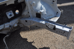 Front left quarter Hyundai Sonata 11-15 white on the body