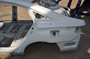Quarter wing rear left Hyundai Sonata 11-12 white on the body, dented