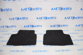 Carpets set Chevrolet Cruze 16- rag black, torn, for dry cleaning