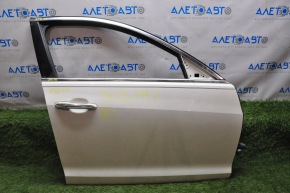 Door assembly front right Cadillac ATS 13-18 white GBN without glass