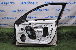 Door assembly front right Cadillac ATS 13-18 white GBN without glass